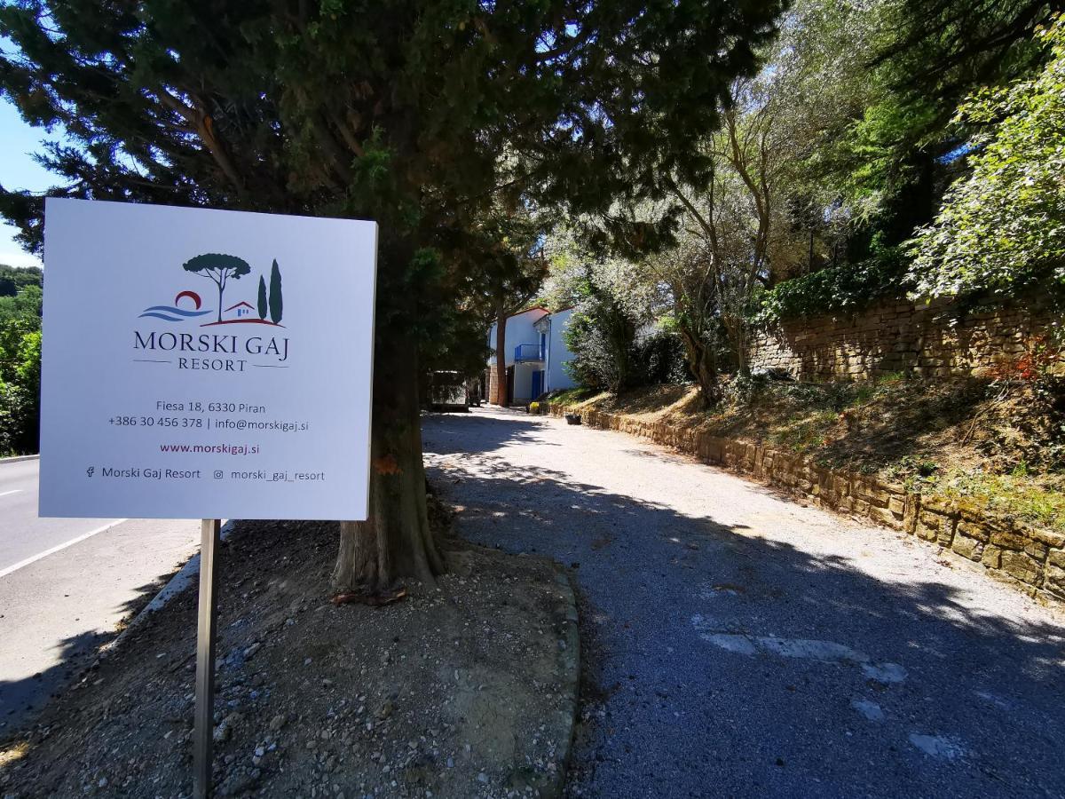 Morski Gaj Resort Piran Dış mekan fotoğraf